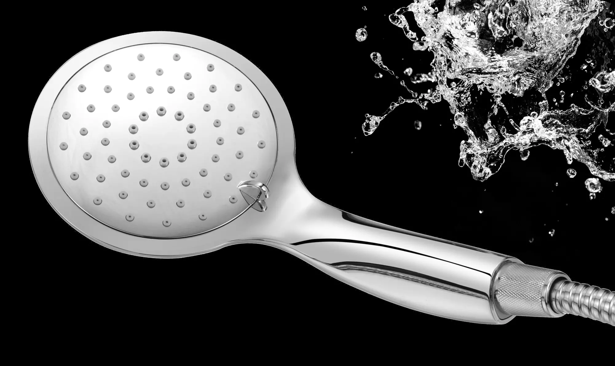 Aquagenix Cool Shower Slimline Hand Shower with Bluetooth Speaker - Second Medium