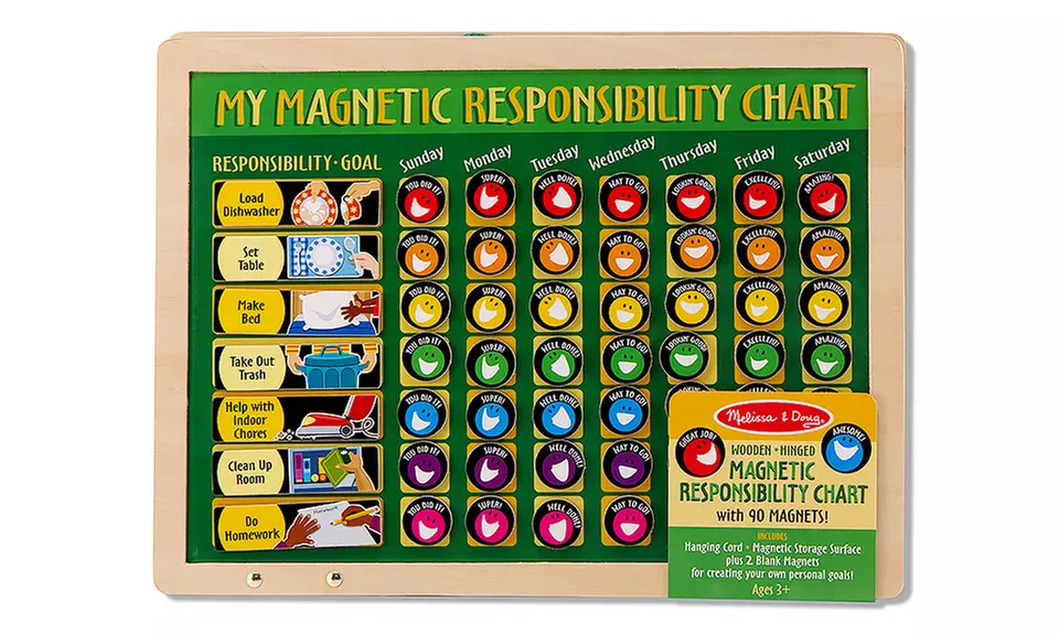 Melissa & Doug My Magnetic Responsibility Chart - Second Medium