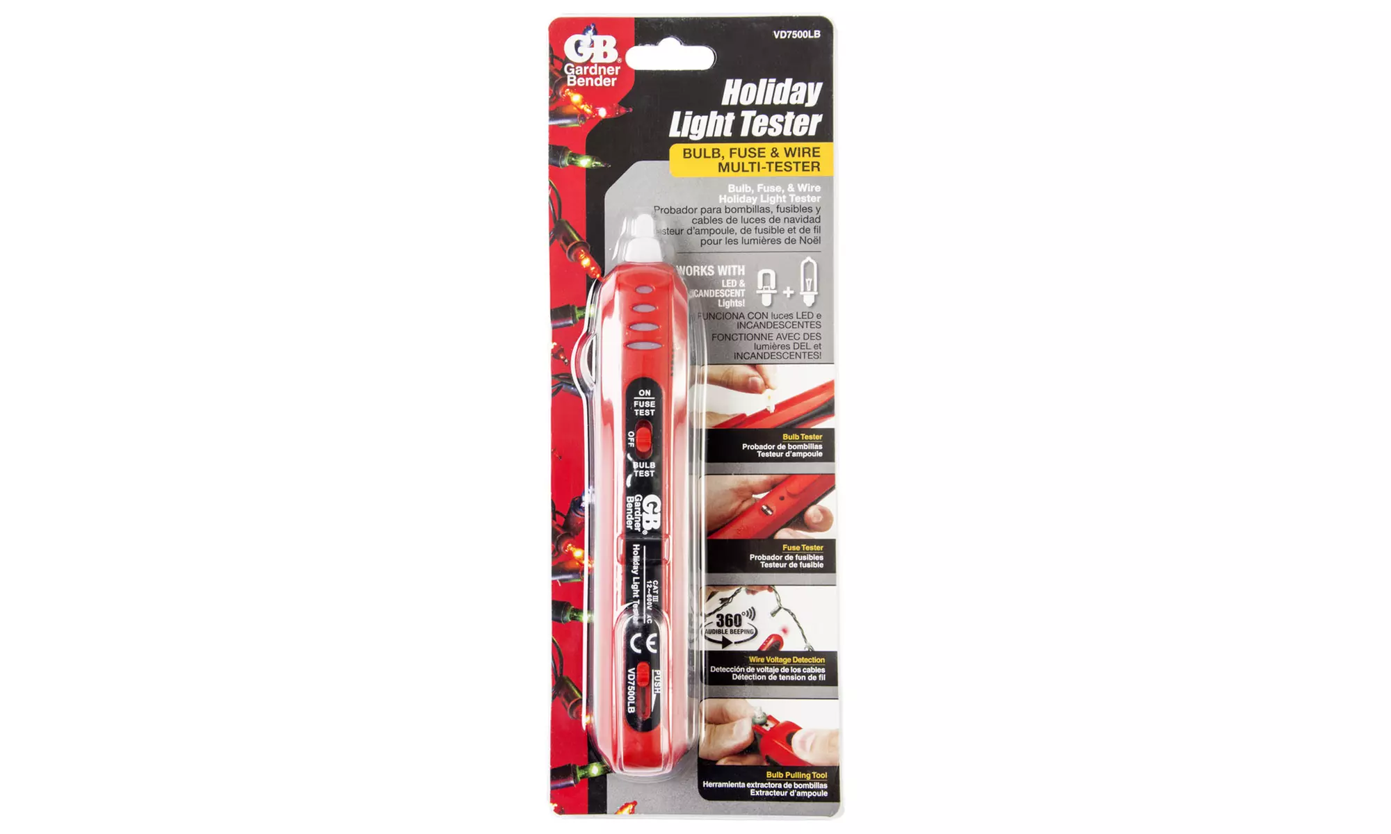 Gardner Bender Multifunctional Holiday Light Tester - Second Medium