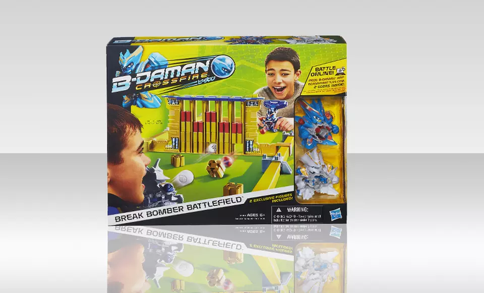 B-Daman Crossfire Break Bomber Battlefield Set. Free Returns. - Primary Image