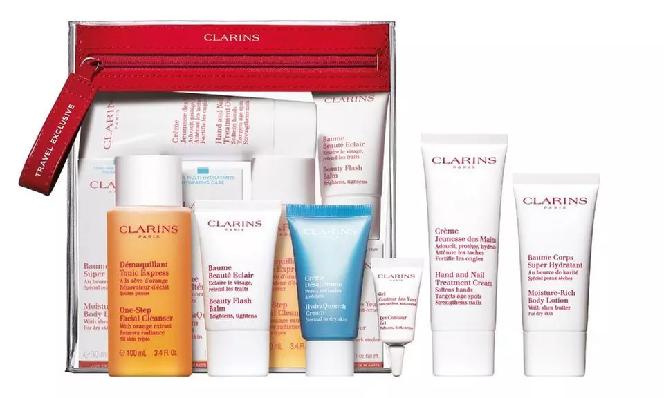 Clarins Take-Off Essentials Travel Skincare Set - Primary Image