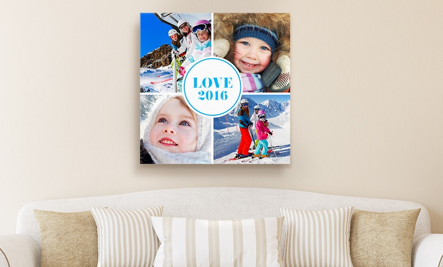 Image 3: Personalised Collage Canvas