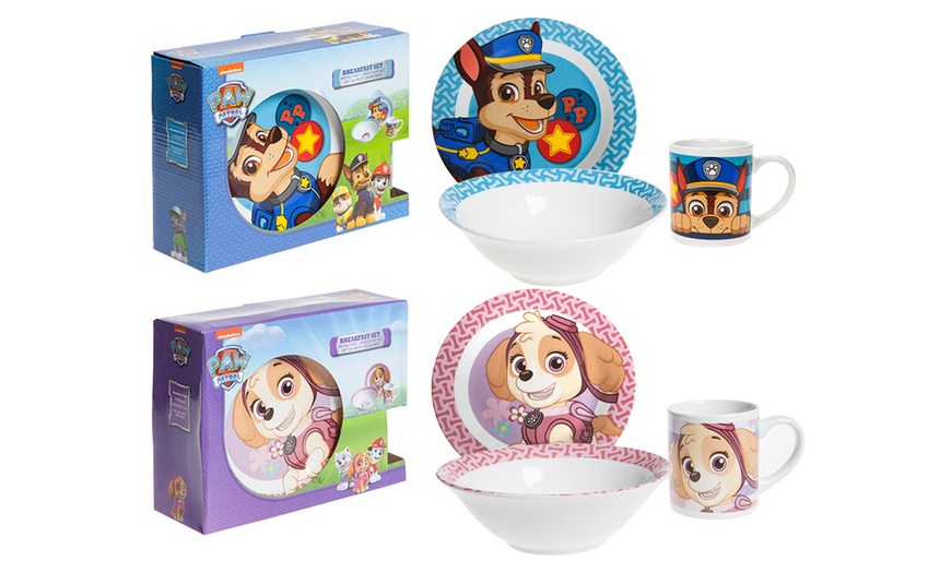 Image 1: Paw Patrol Breakfast Sets