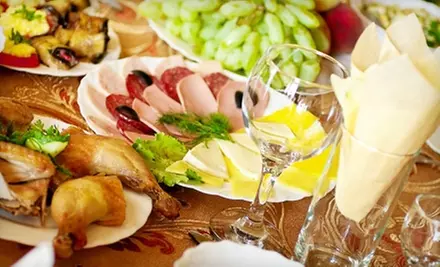 $79 for a Private Romantic Dinner for Two from Dining Delicacies ($160 Value) - Primary Image
