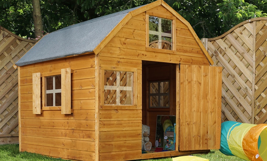 Image 5: Children's Outdoor Playhouse