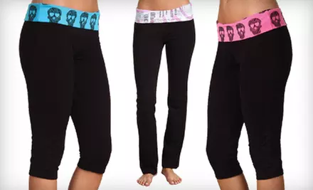 $19 for a Pair of Capri or Long Yoga Pants ($44.77 Value). Multiple Styles and Sizes Available. Shipping Included. - Primary Image