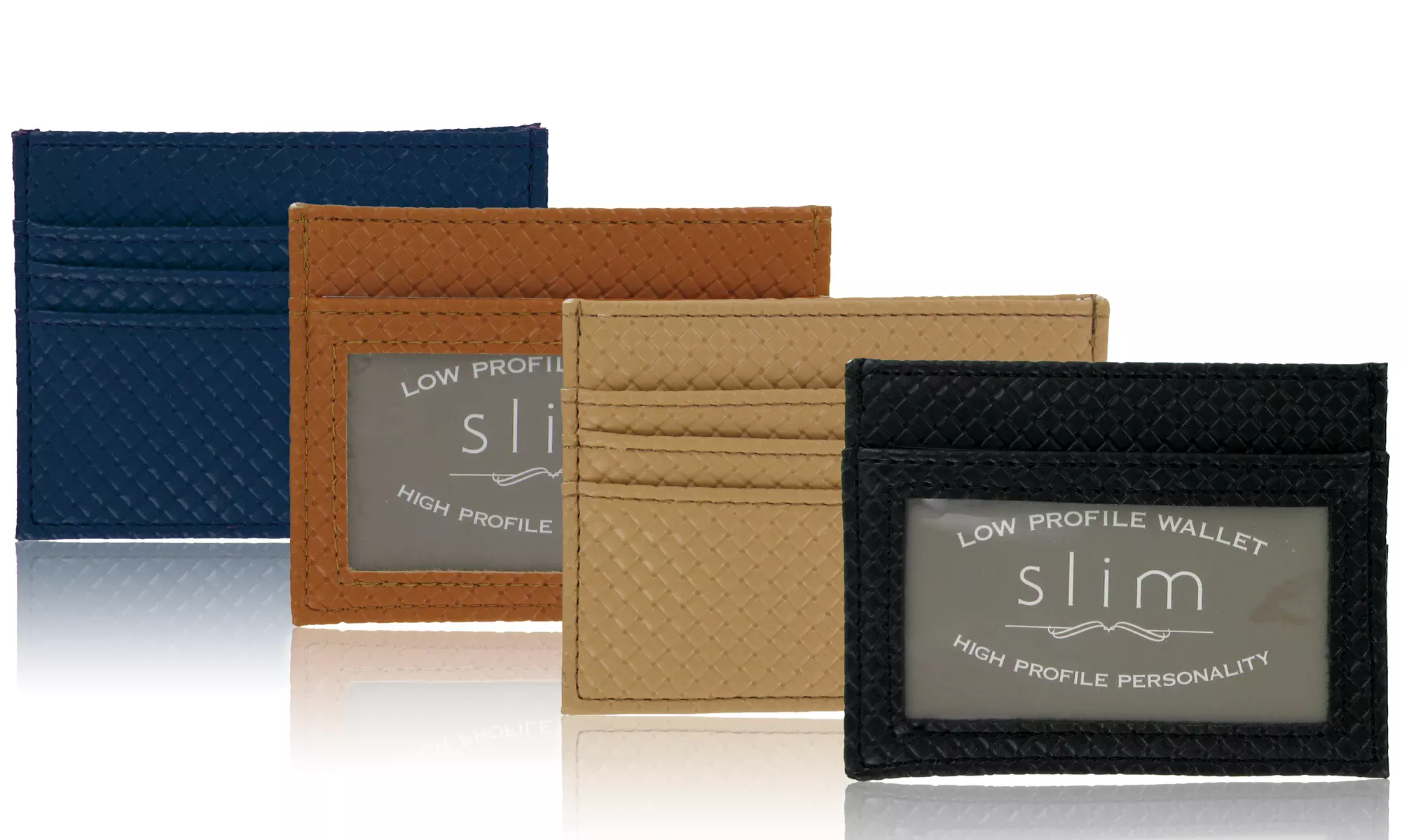 Slim Unisex Low-Profile Wallet - Primary Image