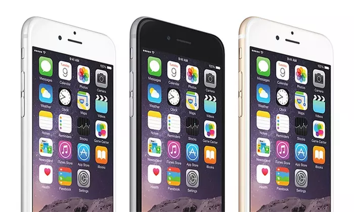 Apple iPhone 6 or 6 Plus with MFi-Certified Lightning Cable (GSM Unlocked) (Refurbished) - Primary Image