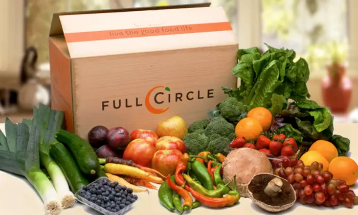 One Large, Medium, Small, or Mini Box of Organic Produce from Full Circle (50% Off) - Primary Image