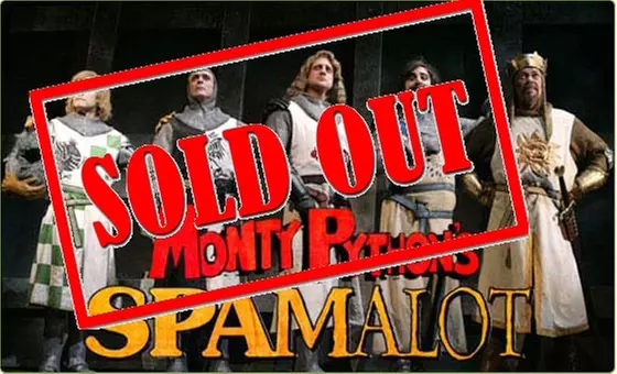 Tickets to Monty Python's Spamalot for $29 (45% off) - Primary Image