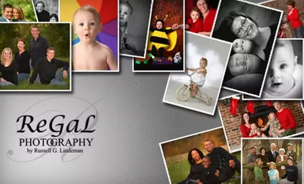 $50 for a One-Hour Studio Session and Choice of Print Package at ReGaL Photography  - Primary Image