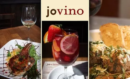 $15 for $35 Worth of Meals, Wine, Coffee, and More at Jovino - Primary Image