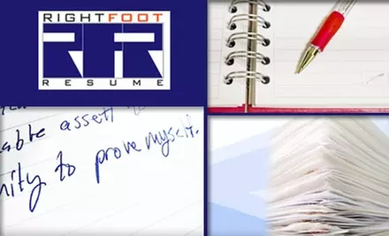 $65 for a Complete Resume Package at Right Foot Resume ($130 Value) - Primary Image