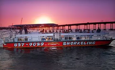 $22 for a Sunset Shelling and Dolphin Cruise for Two Aboard the "Kokomo" from Destin Snorkel (Up to $44 Value) - Primary Image