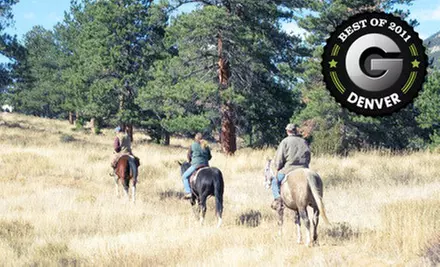 90-Minute Horseback Ride and Continental Breakfast for Two or Four at Estes Park Horseback (Up to 55% Off) - Primary Image