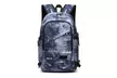 20L Reiserucksack Businessrucksack Schultasche mit USB-Anschluss in Blau, Camouflage oder Pink - Second Medium