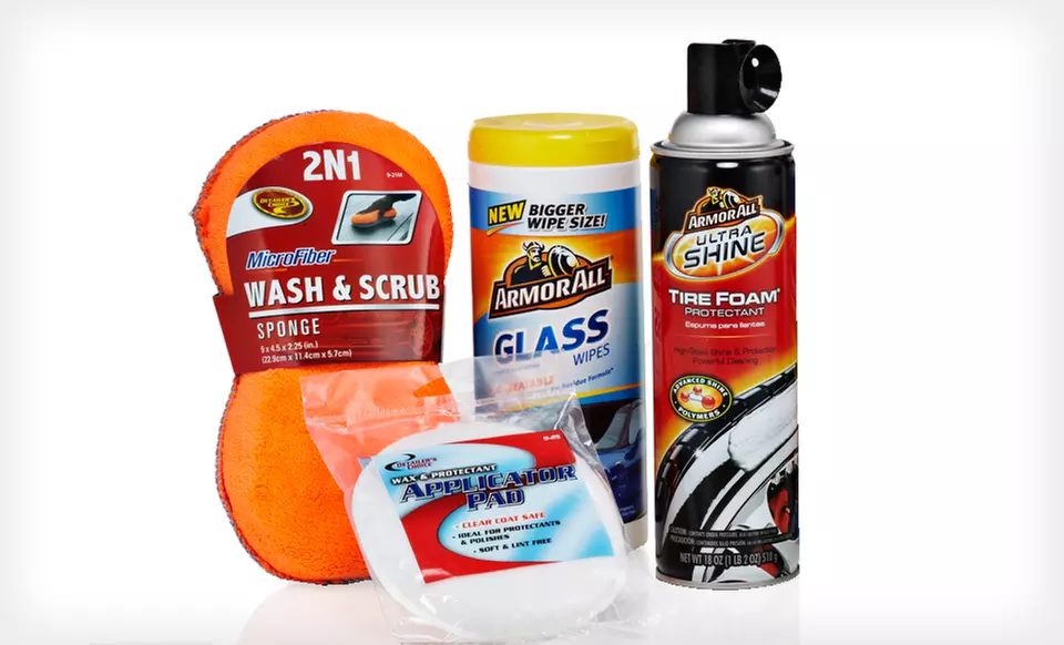 $49 for Car-Care Kit with Armor All, Clean-Rite, and Nu Finish Products ($75.99 List Price). Free Shipping and Returns. - Second Medium