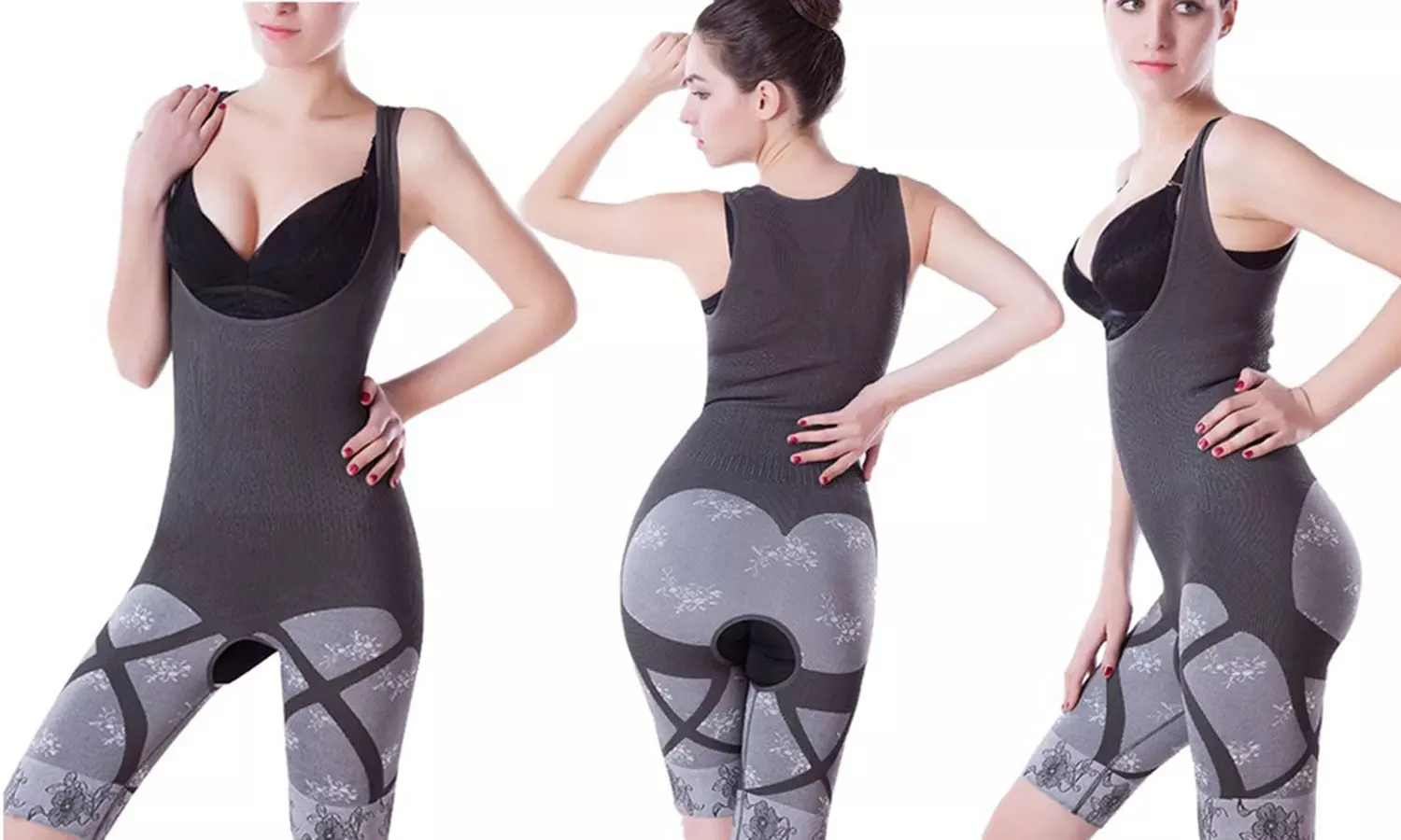 Bamboo-Charcoal Women's Bodysuit - Primary Image