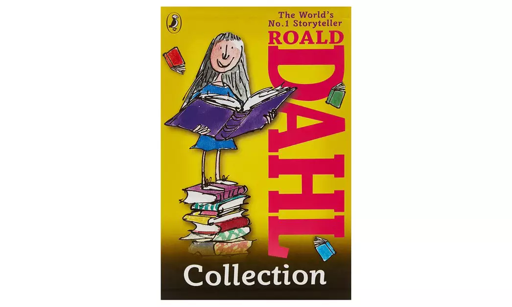 Roald Dahl Collection Paperback Book Boxed Set (15-Piece) - Second Medium