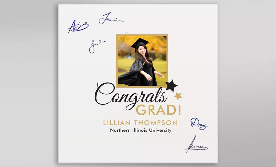 Explore GiftsForYouNow's Custom Holiday Home Decor with Personalized Canvas Keepsake, offering up to 49% off - Primary Image