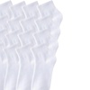 Image 5: 24-Pack of Bottom Up Men's Ankle Stretch Cotton Low Cut Sports Socks