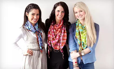 $19 for a CollectionXIIX Women's Triangle Scarf in Five Designs ($38 Value). Shipping Included. - Primary Image