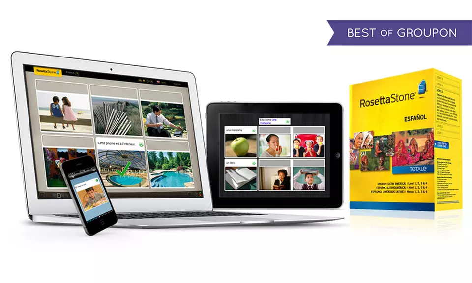 Rosetta Stone Level 1 or Level 1–4 Language Courses from $99.99–$179.99 - Primary Image