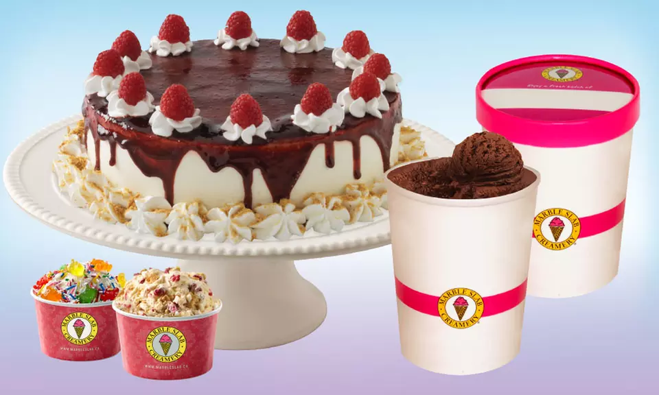 Frozen Treats at Marble Slab Creamery (Up to 45% Off). Three Options Available. - Primary Image