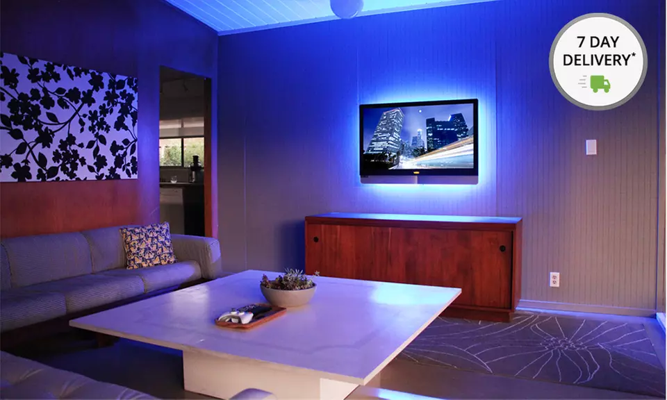 Glo LED TV Belt﻿ for 37"–55" Flat-Screen Displays. Free Returns. - Primary Image