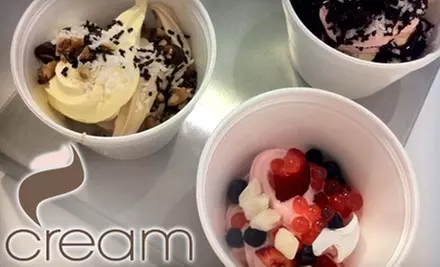 $4 for $8 Worth of Ice Cream, Frozen Yogurt, and More at Cream - Primary Image
