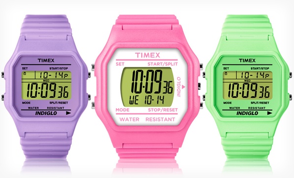 Timex 80 retro digital watch sale