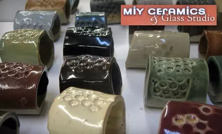 $30 for Glass-Fusing or Clay-Modeling Class at MIY Ceramics & Glass Studio - Primary Image
