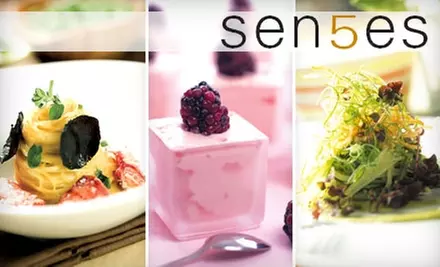 $25 for $50 Worth of Upscale Fare and Drinks at Senses Restaurant + Bar - Primary Image
