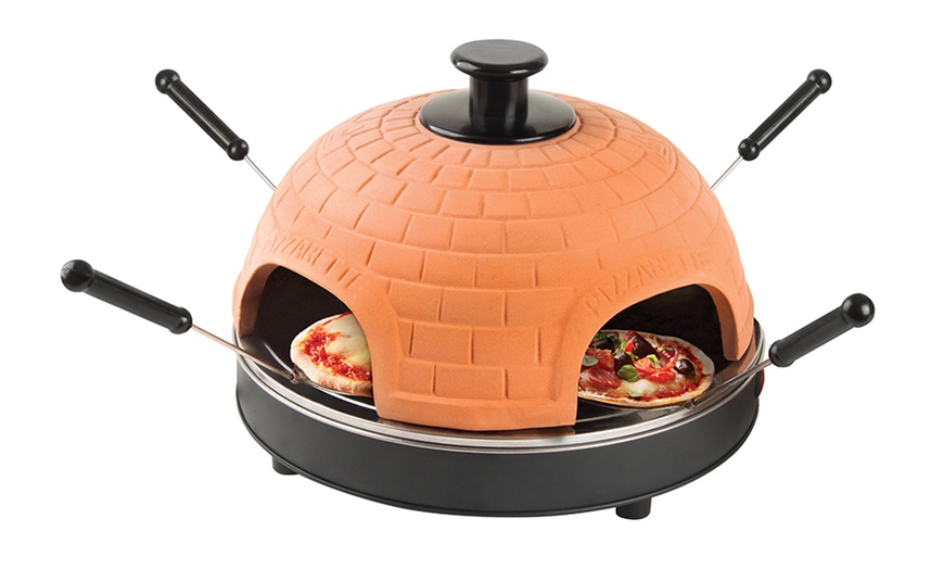 Image 1: Global Gourmet Italian Pizza Oven