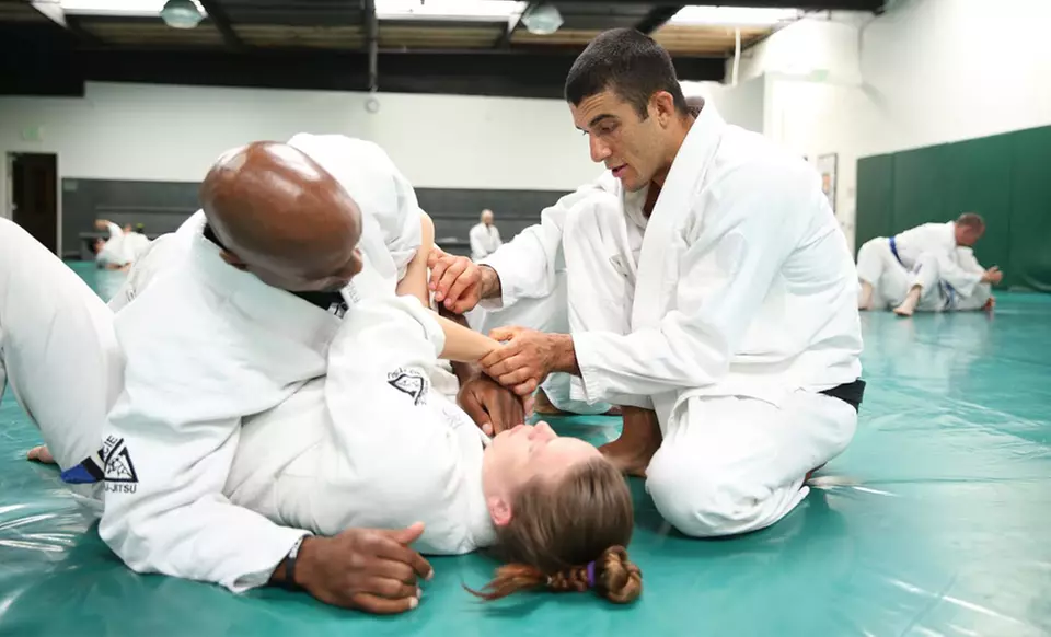 One month of Jiu-Jitsu Classes at Gracie Academy Beverly Hills (Up to 73% Off).  Two Options Available.   - Primary Image