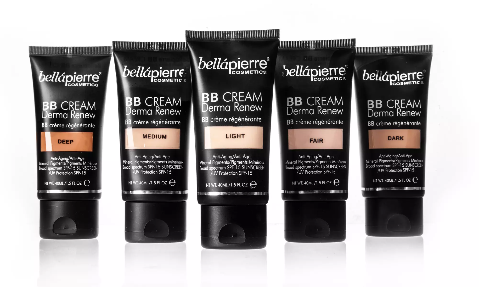 Bellápierre Cosmetics Derma Renew BB Cream with SPF 15 (2-Pack) - Primary Image