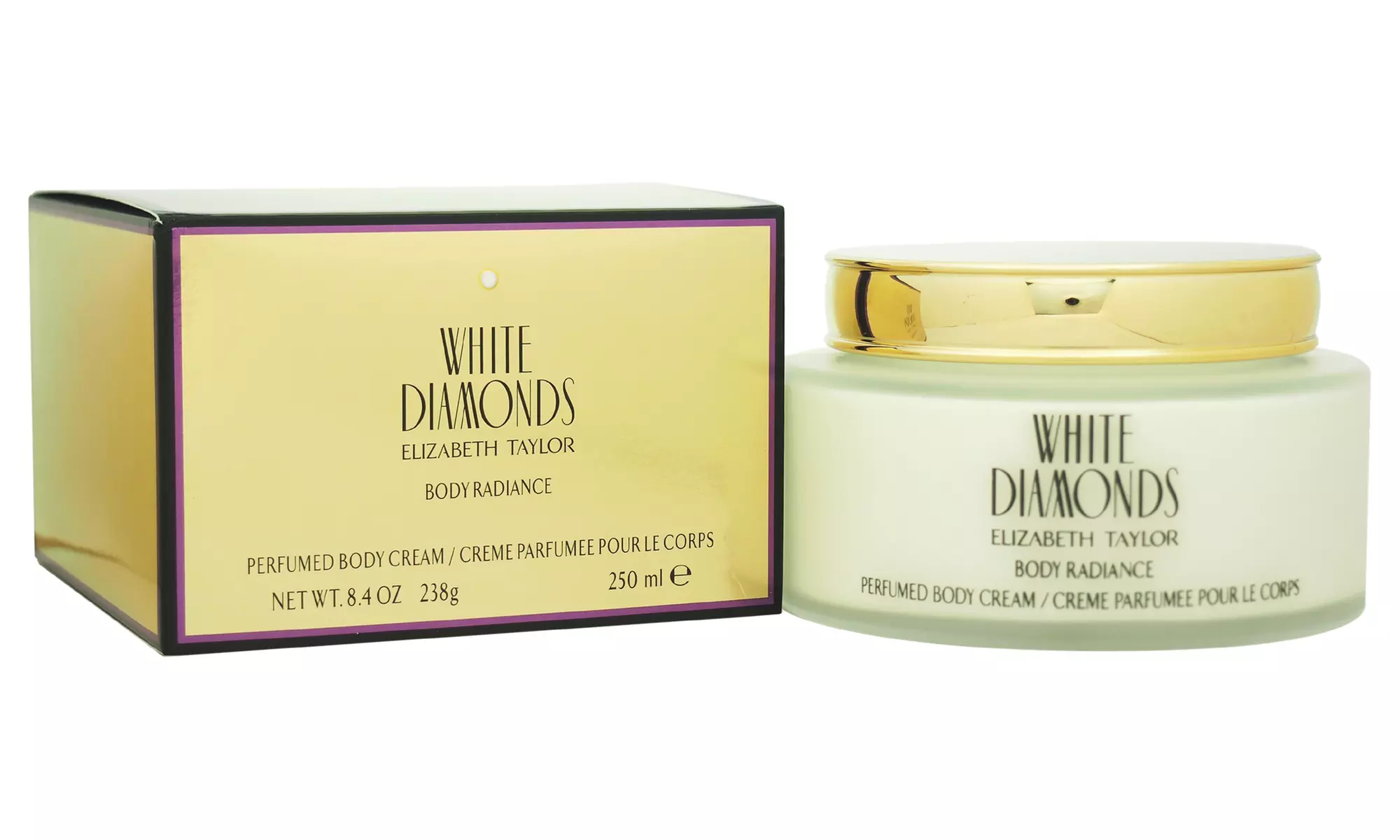 White Diamonds by Elizabeth Taylor Body Cream; 8.4oz. - Primary Image