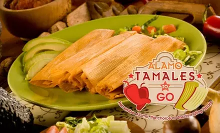$14 for Three Dozen Regular Tamales to Go from Alamo Tamales To Go in Clearlake City - Primary Image