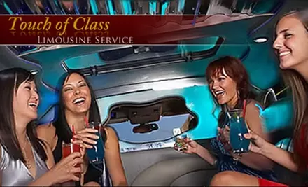 $135 for a Three-Hour Limo Ride for up to Eight Passengers from Touch of Class Limo Service ($293.25 Value) - Primary Image