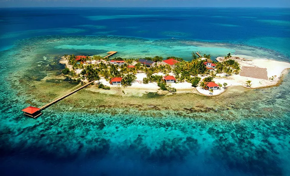 Four- or Six-Night Stay with Daily Meals, Snorkeling, and Flight and Boat Transfers at Hatchet Caye Resort in Belize - Primary Image