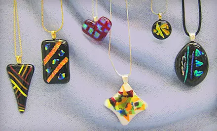 Glass-Fusing Pendant Workshop for One or Two at Rainbow Vision Stained Glass (Up to 56% Off) - Primary Image