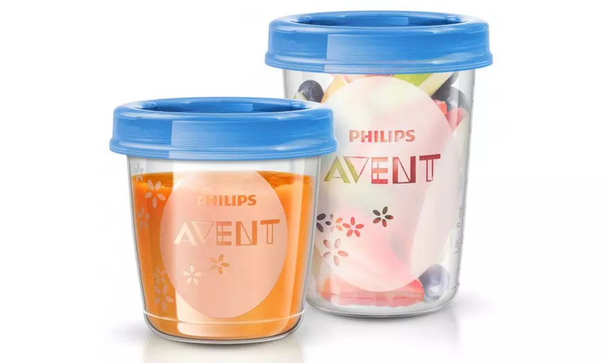 Image 2: 20 bewaarbekers van Philips