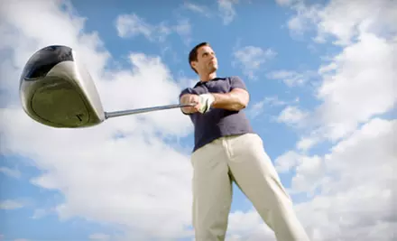 $27 for a Golf Swing Video Analysis and a Grande Bucket of Golf Balls at World Beat Family Golf ($59.45 Value) - Primary Image