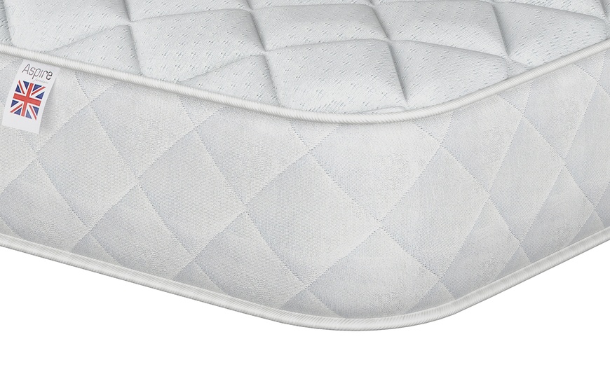 Image 4: Aspire Memory Foam Sprung Mattress