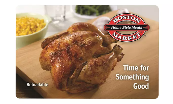 $49.95 for Three $20 eGift Cards to Boston Market ($60 Total Value) - Primary Image
