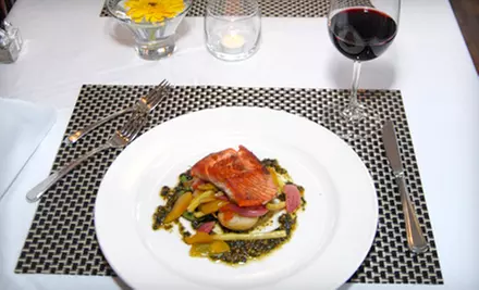 $239 for a Five-Course Kitchen-Table Dining Experience and Wine Tasting for Four at Seasonal 56 in Langley ($480 Value) - Primary Image