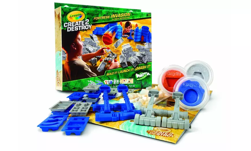 Image 3: Crayola Fortress Invasion Kit