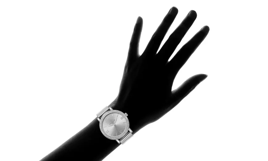 Image 8: Montre ornée de cristaux Swarovski®