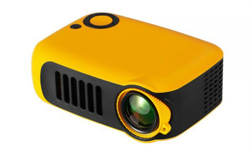 Image 3: A2000 Mini Home LCD Projector or Screen