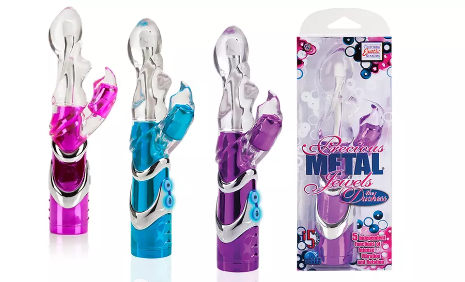 Precious Metal Jewels The Duchess Rotating Vibrator. Multiple Colors Available. - Primary Image